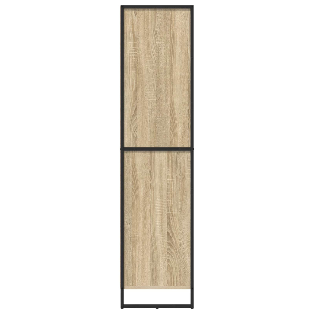 vidaXL Bufet 2 pcs Sonoma 81 x 36 x 150.5 cm Materiał drewnopochodny