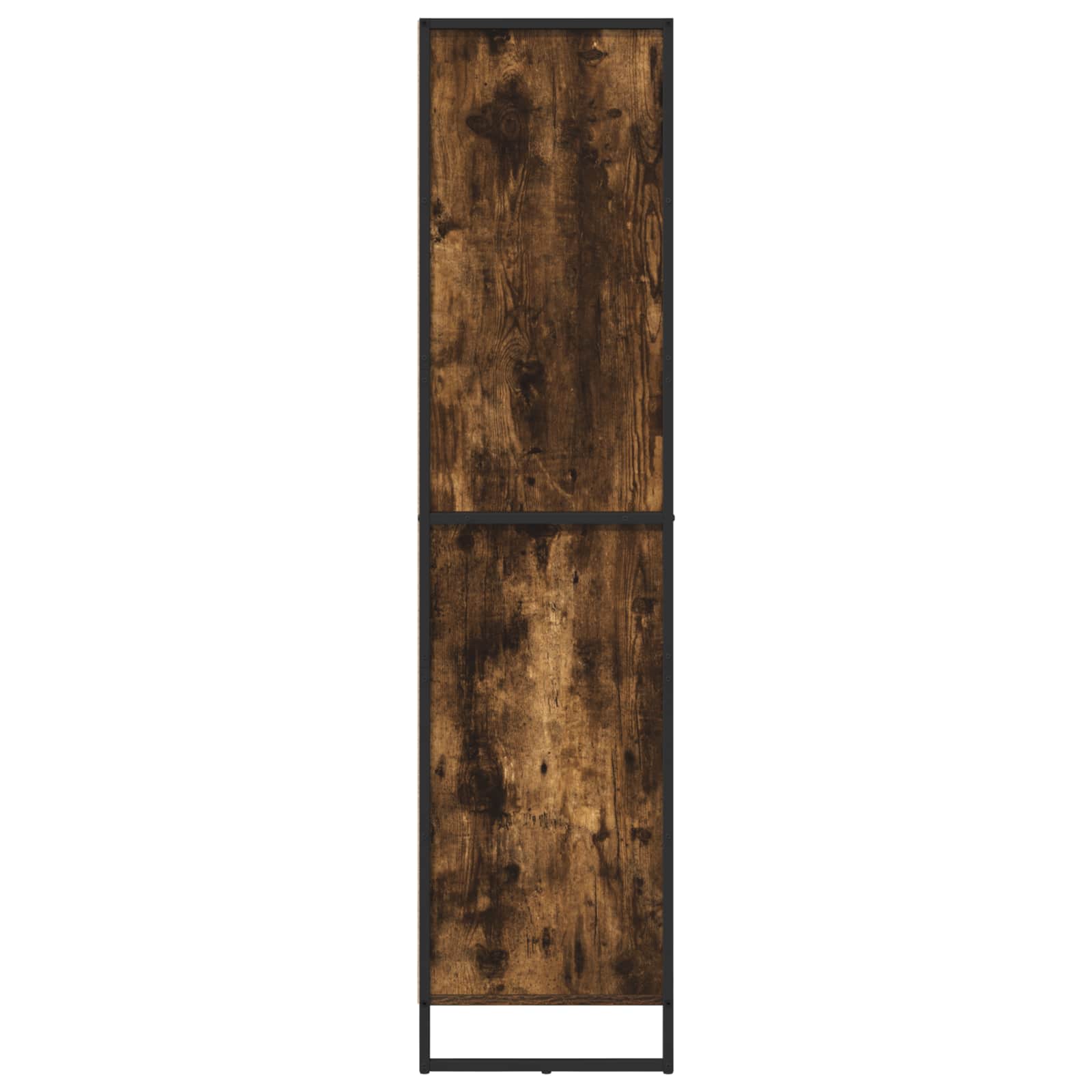 vidaXL Bufet z szufladą 2 pcs Dąb dymny 81 x 36 x 150.5 cm