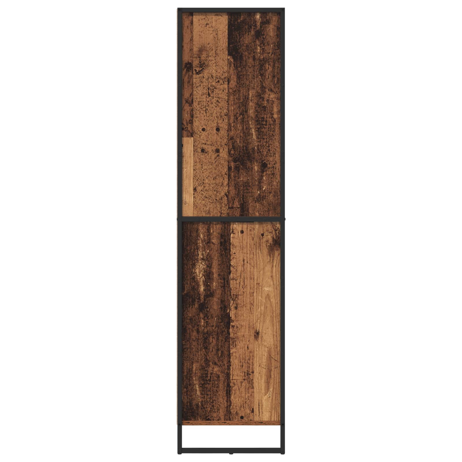 vidaXL Bufet z szufladą 2 pcs Stare drewno 81 x 36 x 150.5 cm