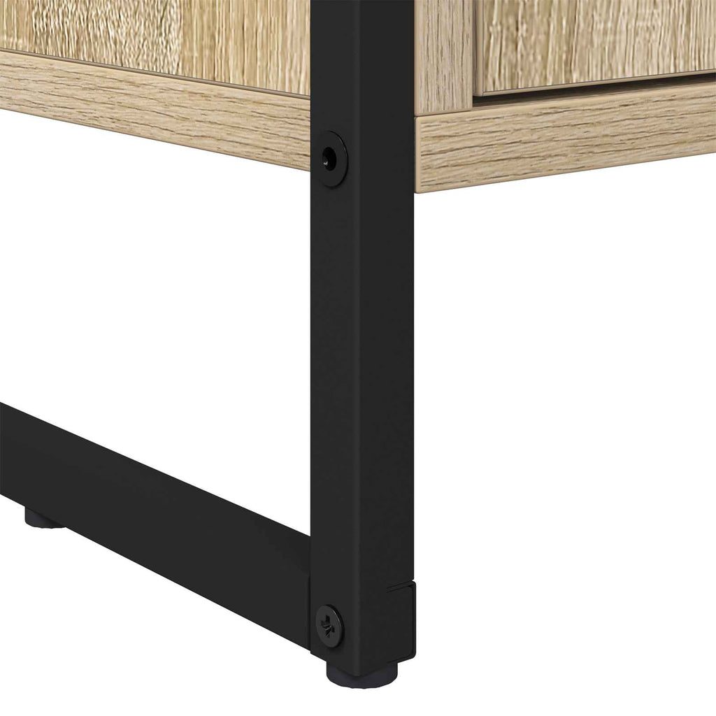 vidaXL Wysokie szafki Sonoma 79 x 36 x 200 cm Materiał drewnopochodny