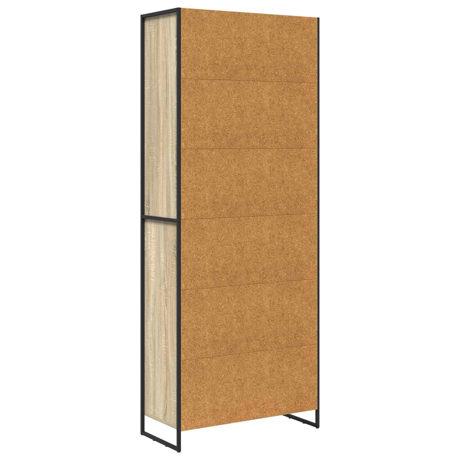 vidaXL Wysokie szafki Sonoma 79 x 36 x 200 cm Materiał drewnopochodny