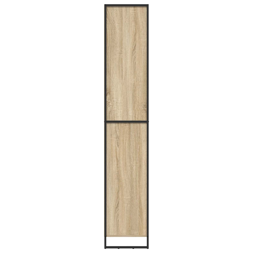 vidaXL Wysokie szafki Sonoma 79 x 36 x 200 cm Materiał drewnopochodny