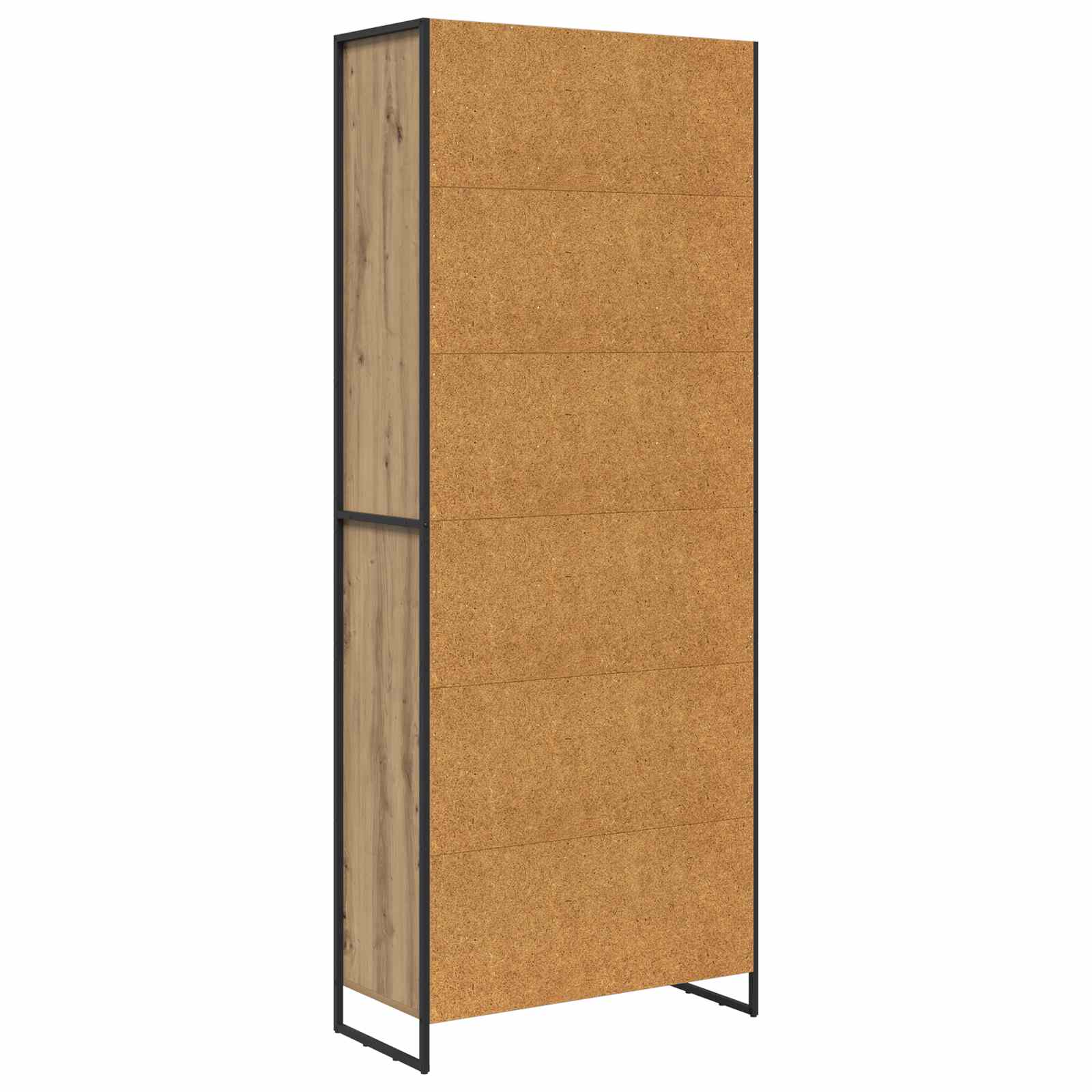 vidaXL Wysokie szafki Dąb rzemieślniczy 79 x 36 x 200 cm