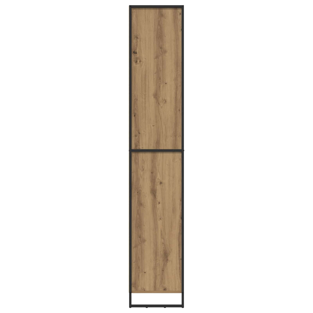 vidaXL Wysokie szafki Dąb rzemieślniczy 79 x 36 x 200 cm