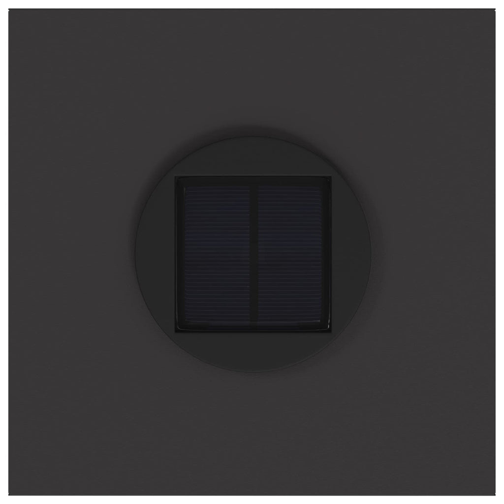 vidaXL Solarna Lampa LED na Ścieżkę 2 pcs Czarny