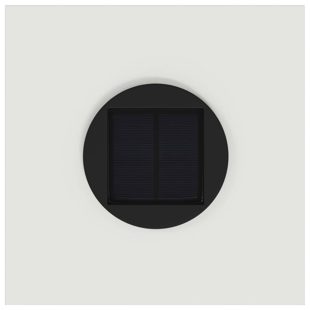 vidaXL Solarna Lampa LED na Ścieżkę 2 pcs Biały