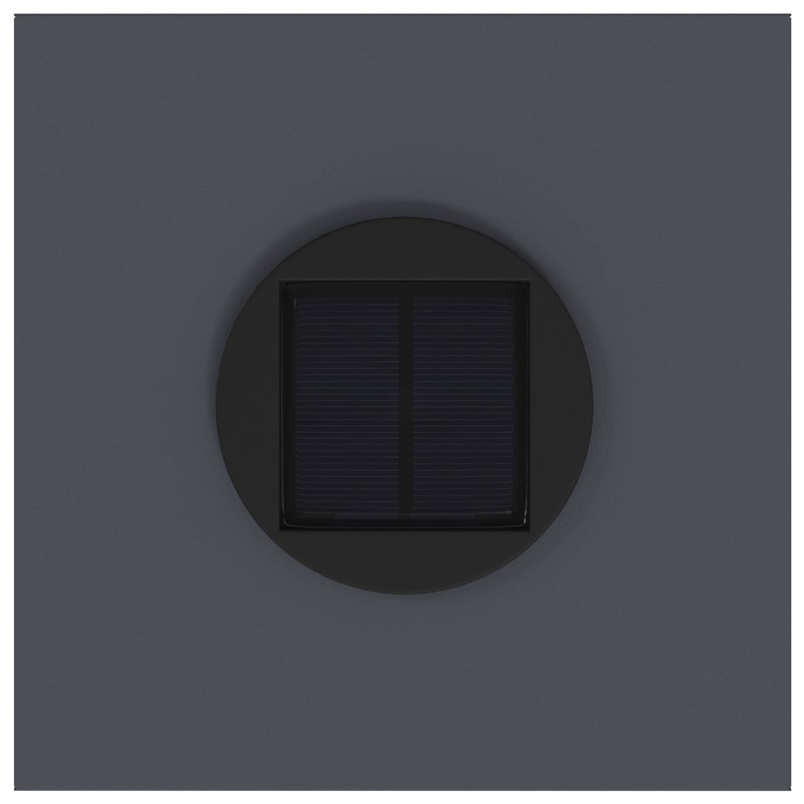 vidaXL Solarna Lampa LED na Ścieżkę 2 pcs Antracyt