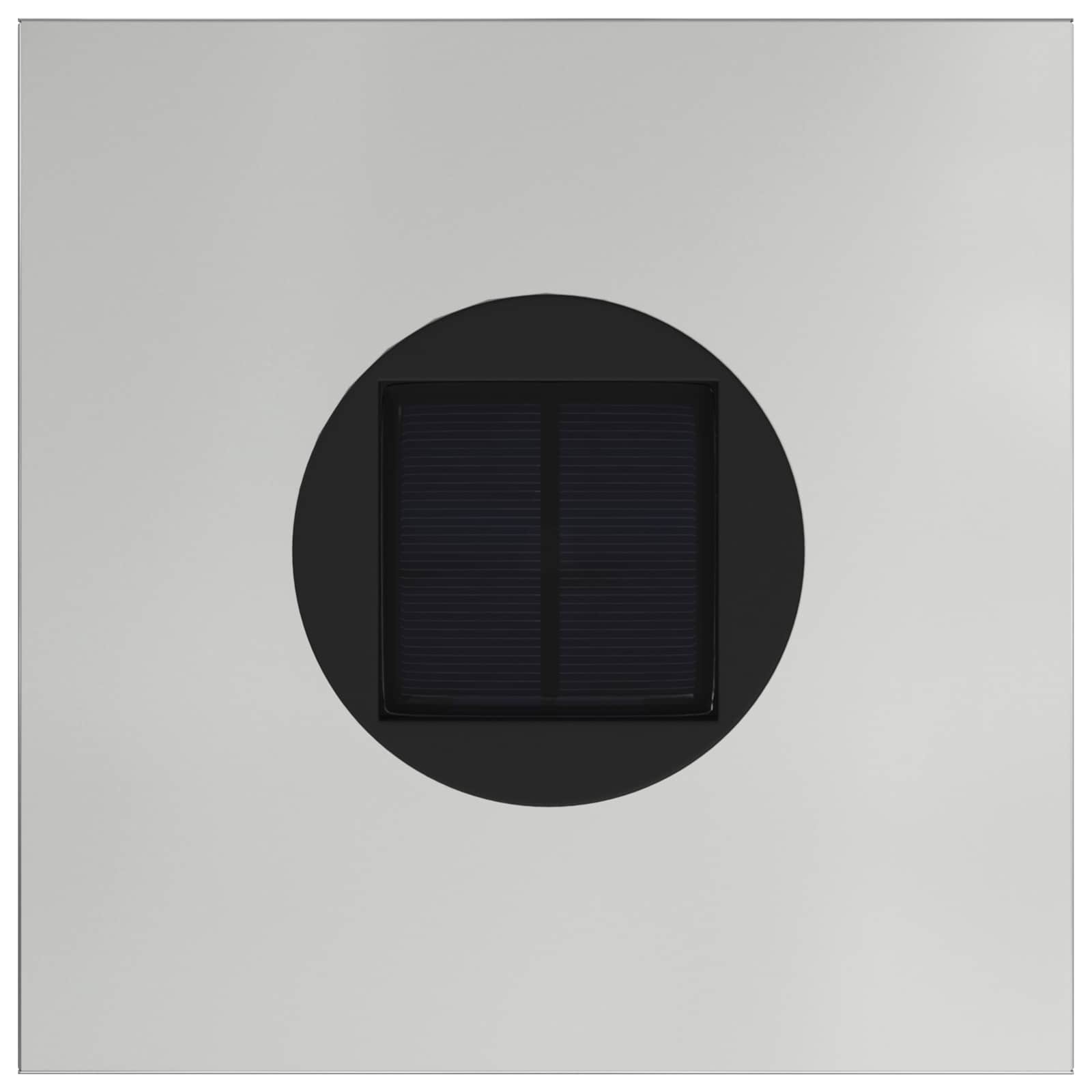 vidaXL Solarna Lampa LED na Ścieżkę 2 pcs Srebrny Galwanizowany