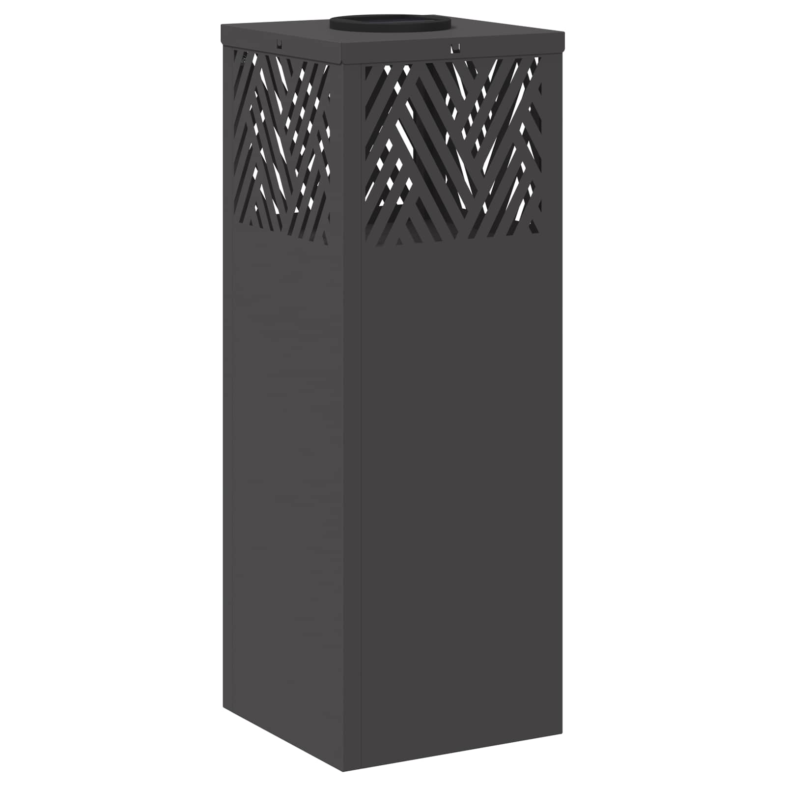 vidaXL Słoneczna LED lampa na ścieżkę 2 pcs Czarny
