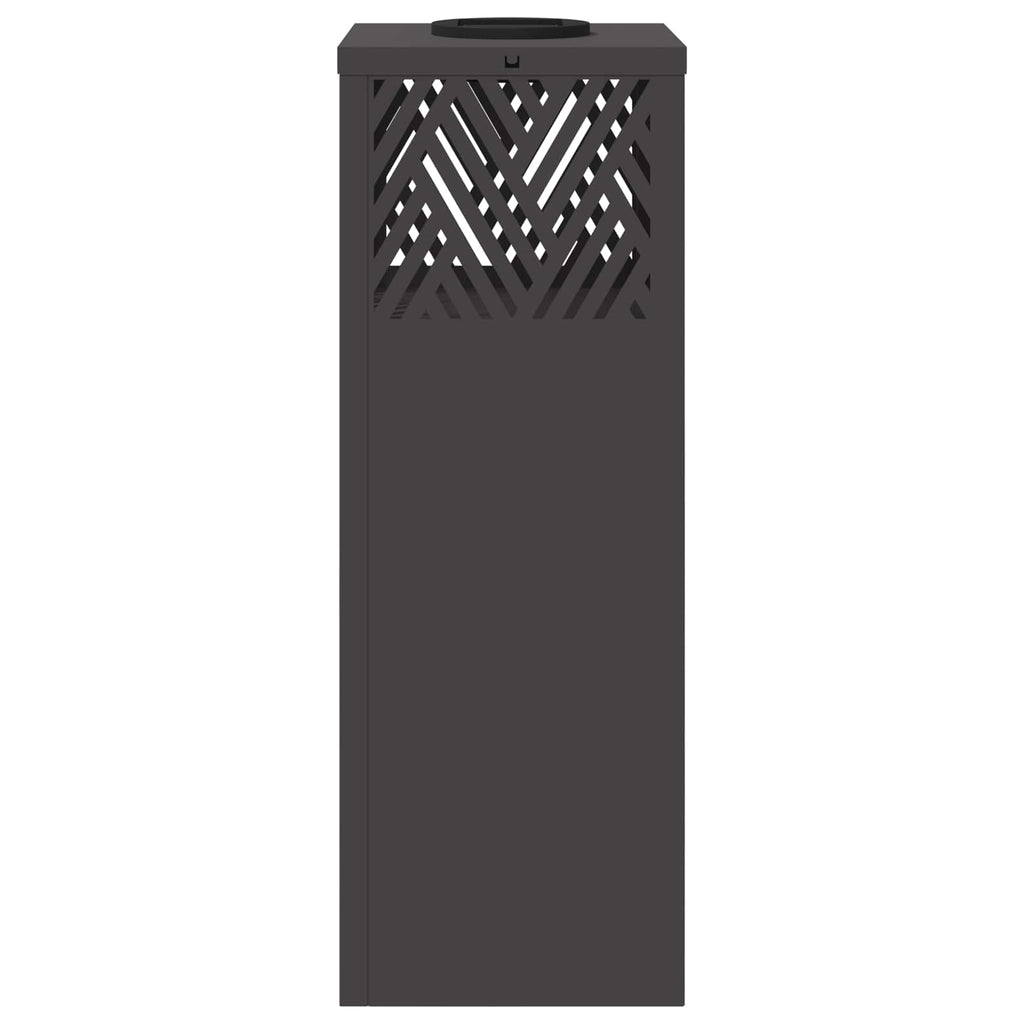 vidaXL Słoneczna LED lampa na ścieżkę 2 pcs Czarny