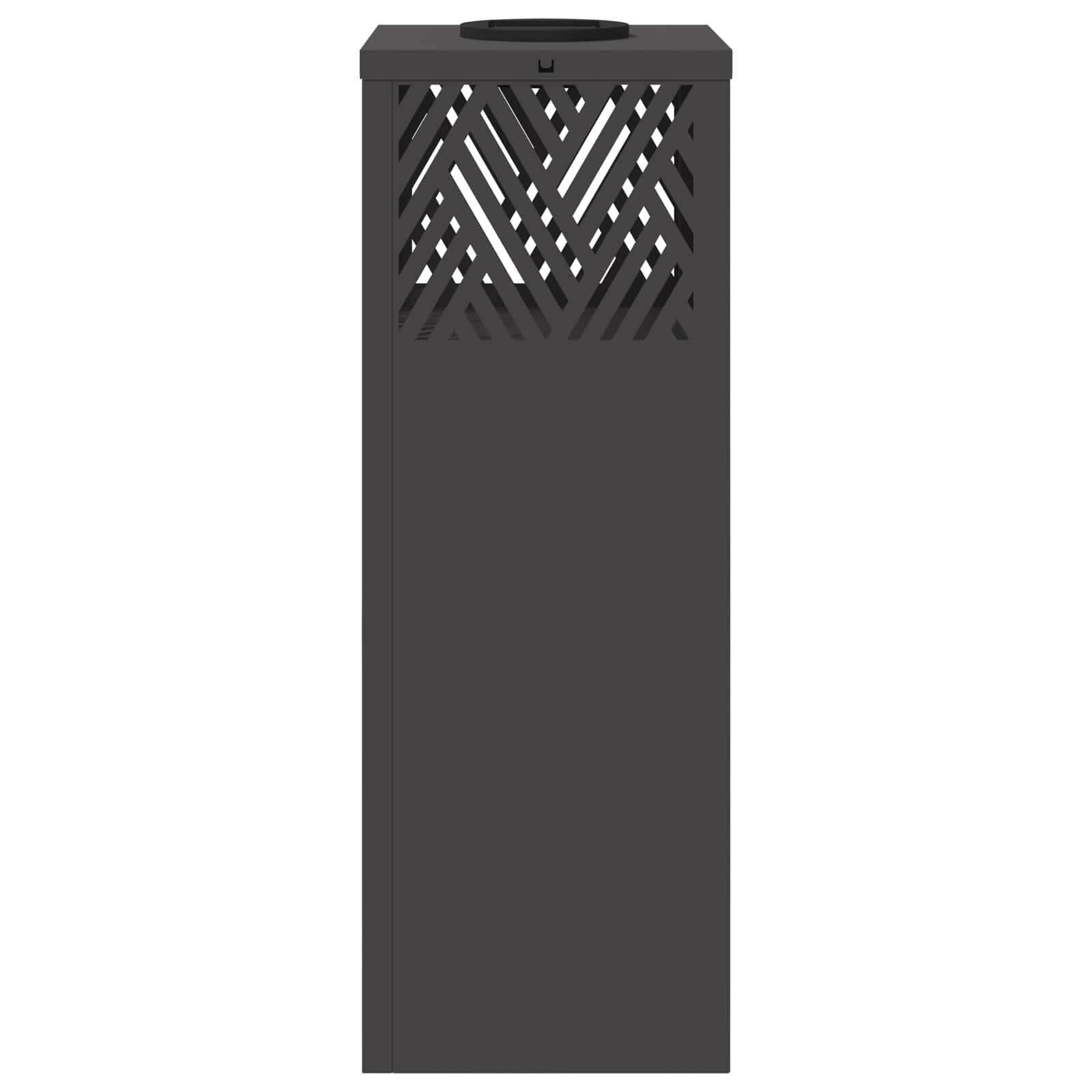 vidaXL Słoneczna LED lampa na ścieżkę 2 pcs Czarny