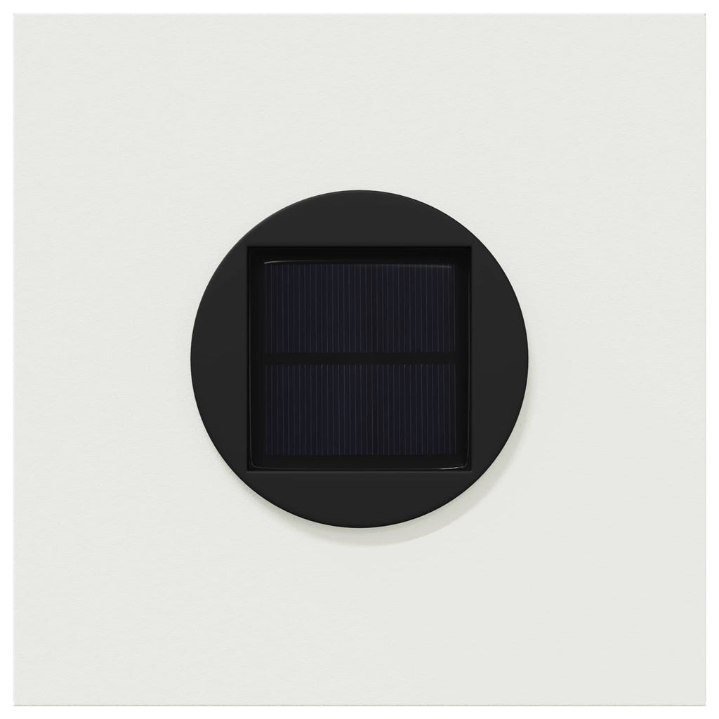 vidaXL Słoneczna LED lampa na ścieżkę 2 pcs Biały