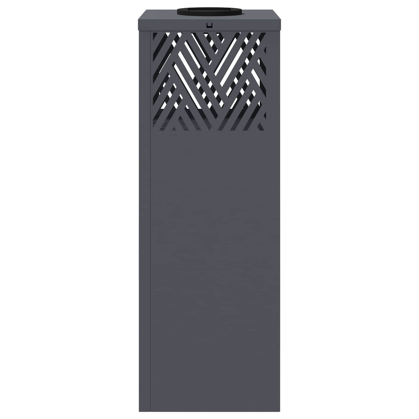 vidaXL Słoneczna LED lampa na ścieżkę 2 pcs Antracyt