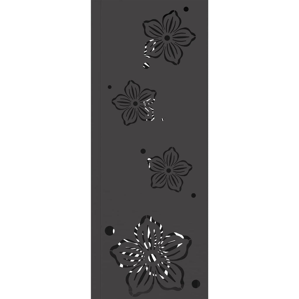 vidaXL Słoneczna LED lampa na ścieżkę 2 pcs Czarny