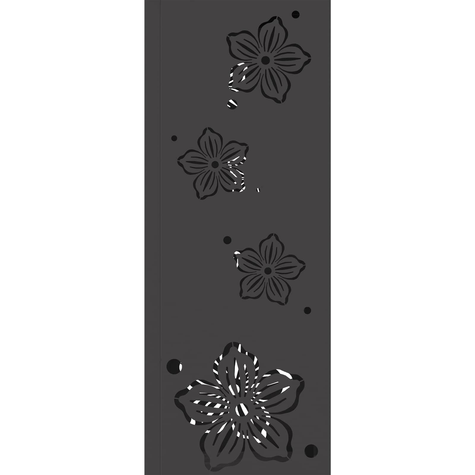 vidaXL Słoneczna LED lampa na ścieżkę 2 pcs Czarny