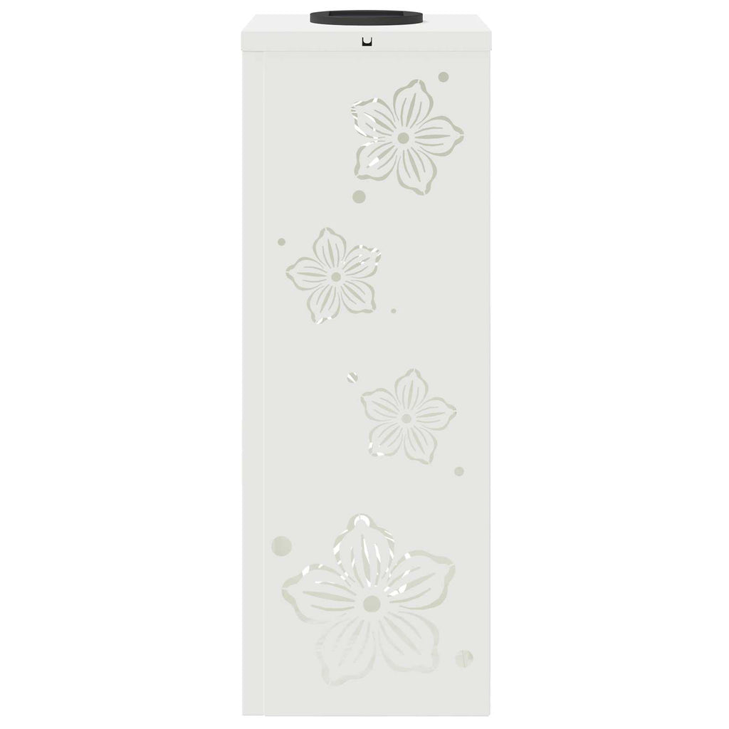 vidaXL Słoneczna LED lampa na ścieżkę 2 pcs Biały