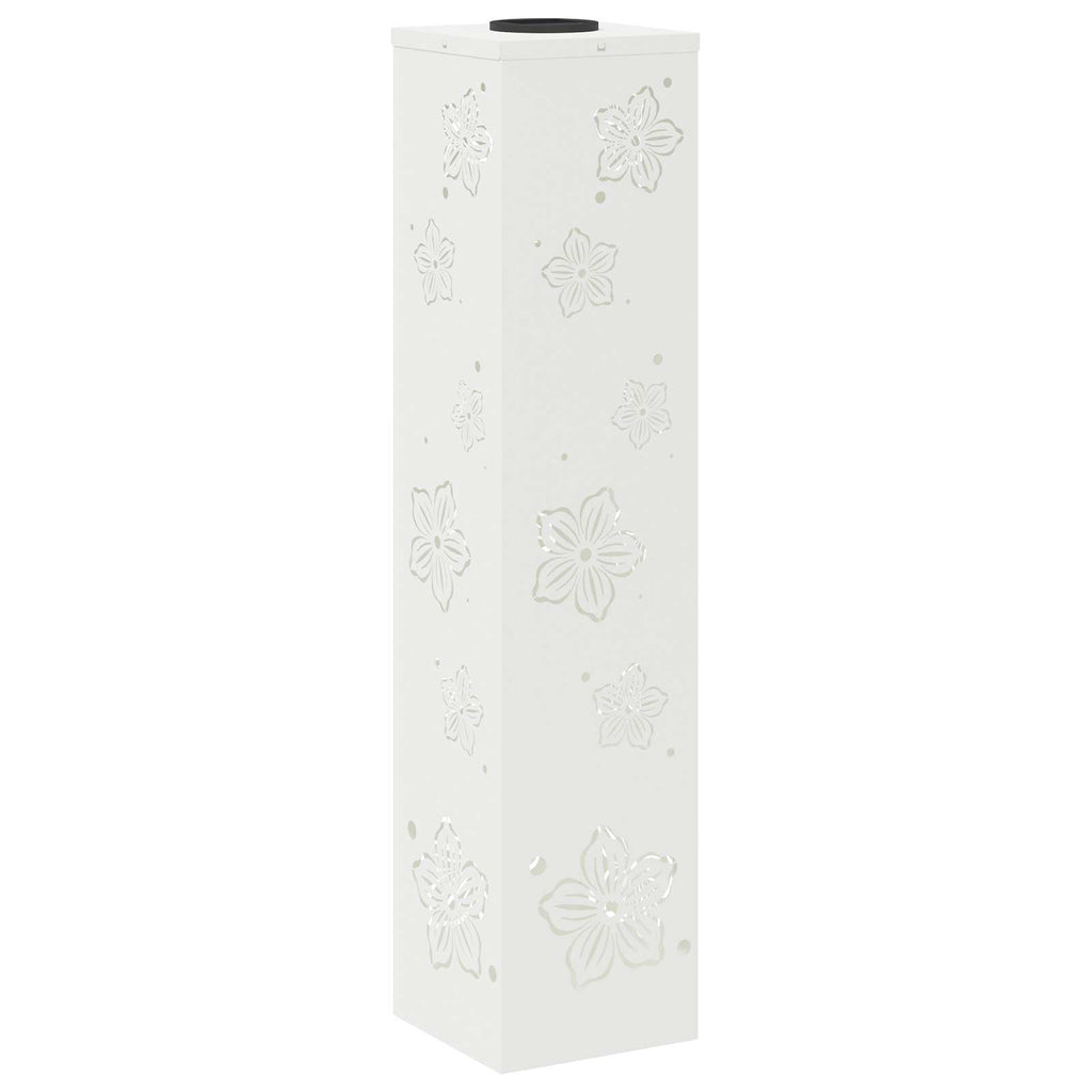 vidaXL Słoneczna LED lampa na ścieżkę 2 pcs Biały