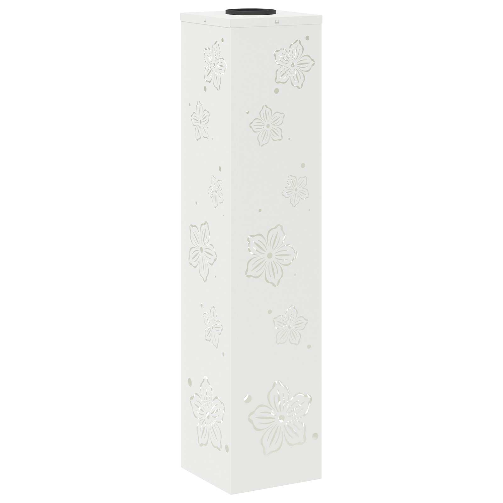vidaXL Słoneczna LED lampa na ścieżkę 2 pcs Biały