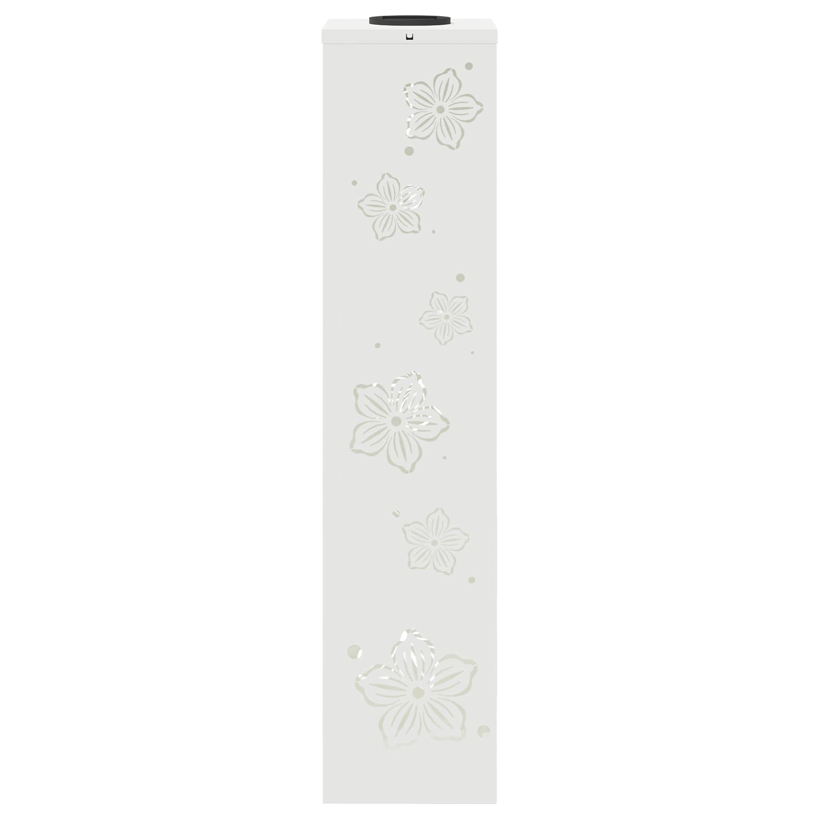 vidaXL Słoneczna LED lampa na ścieżkę 2 pcs Biały