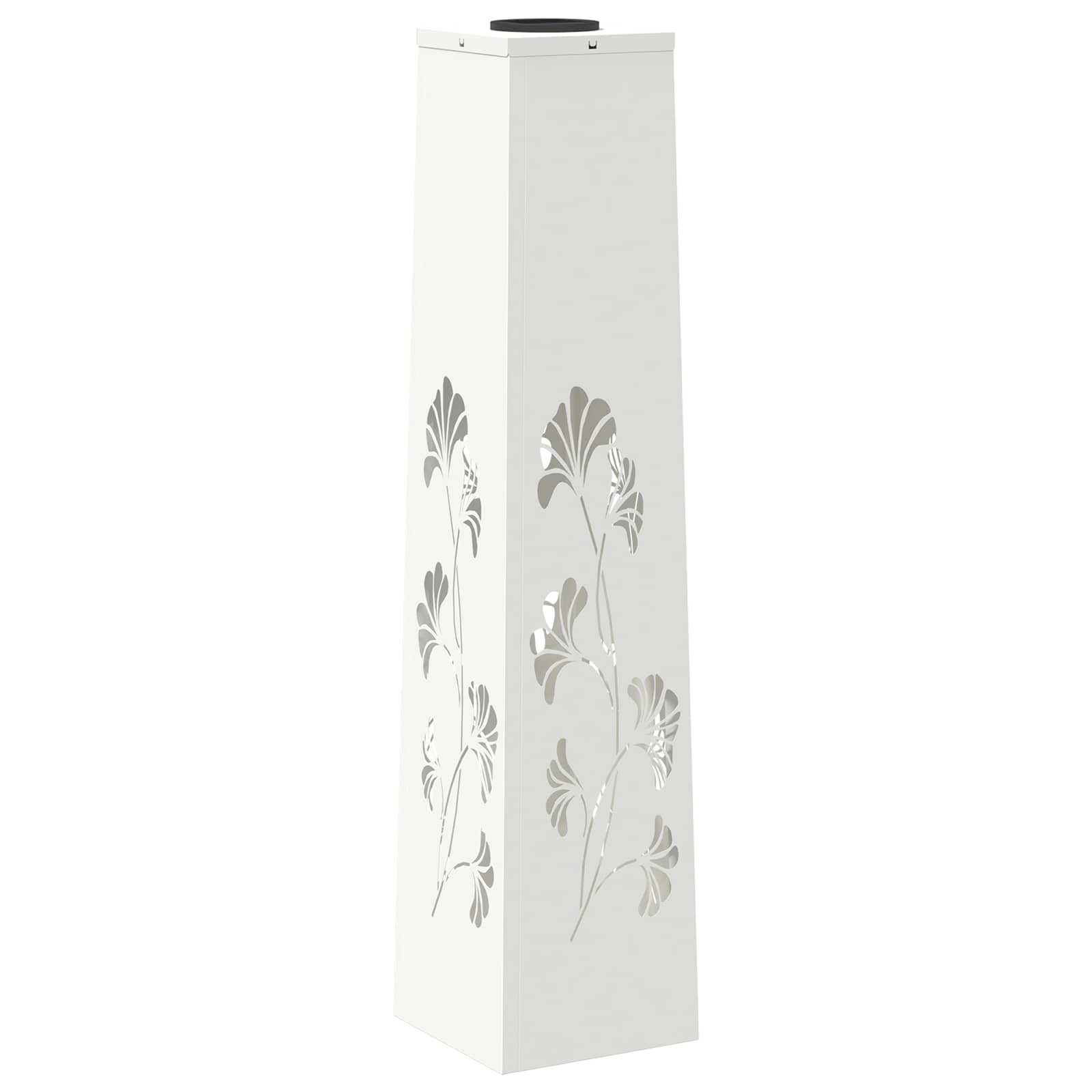 vidaXL Słoneczna LED lampa na ścieżkę 2 pcs Biały