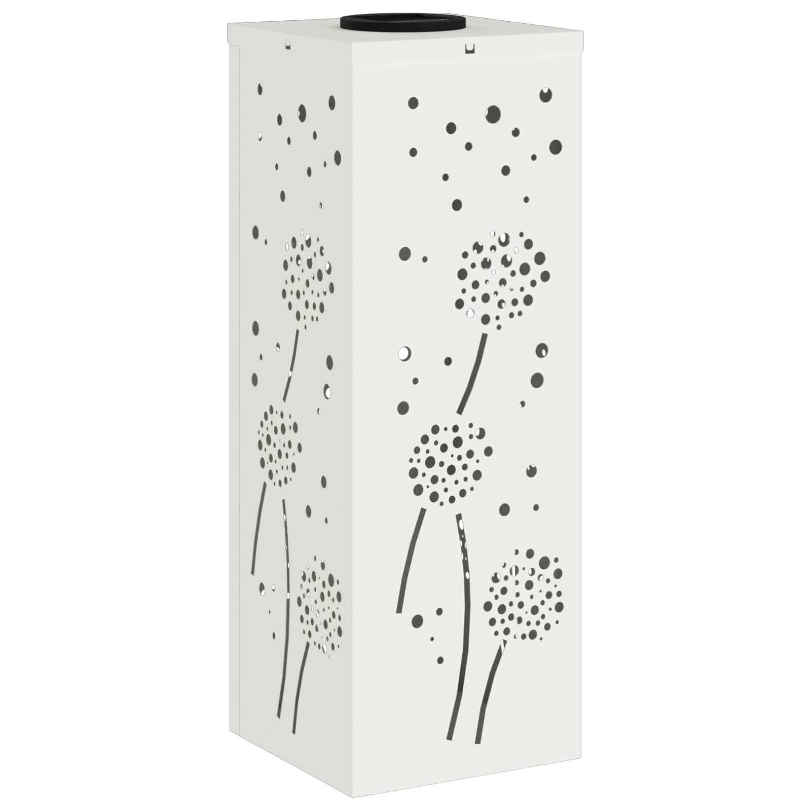 vidaXL Słoneczna LED lampa na ścieżkę 2 pcs Biały