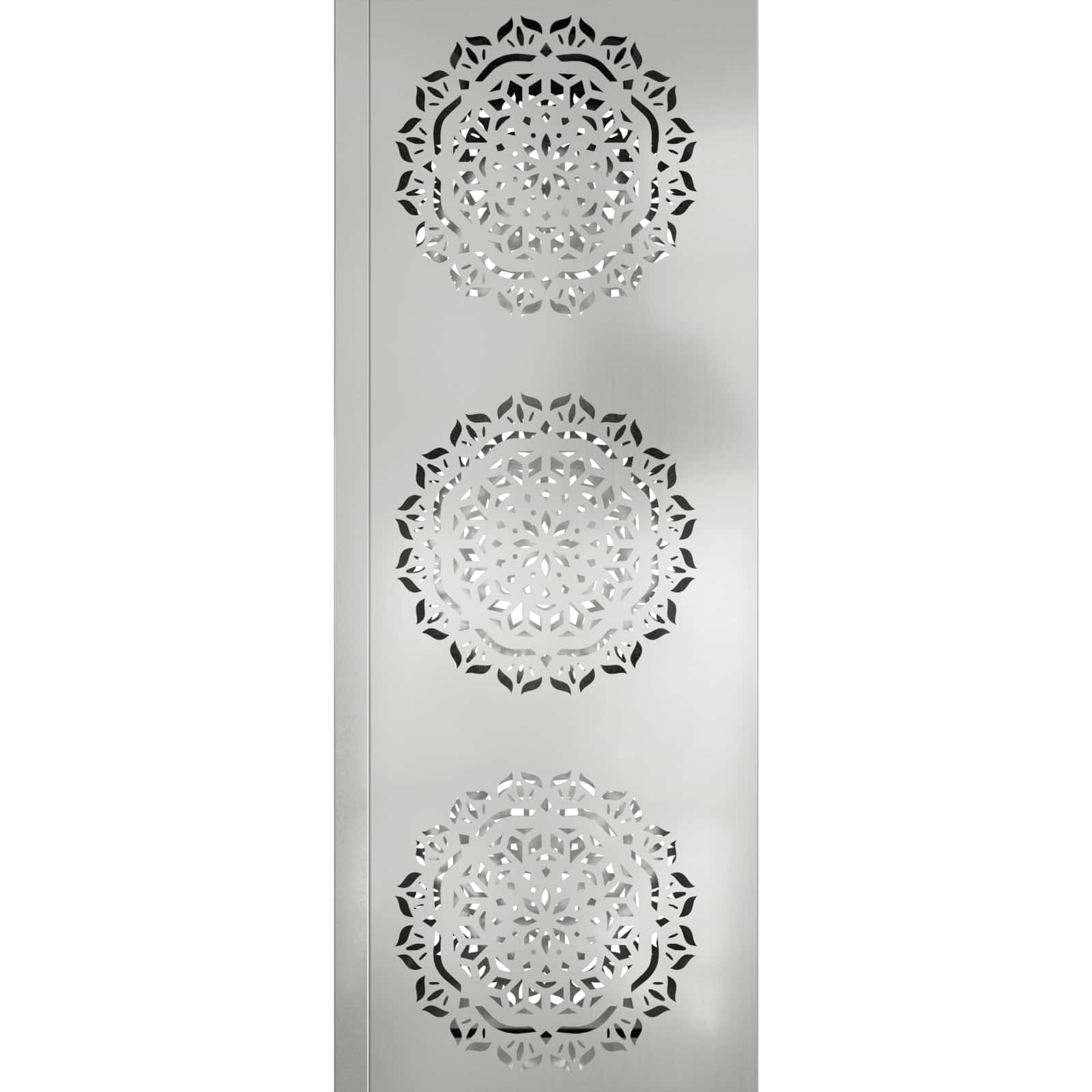 vidaXL Słoneczna LED lampa na ścieżkę 2 pcs Srebrny Stal ocynkowana