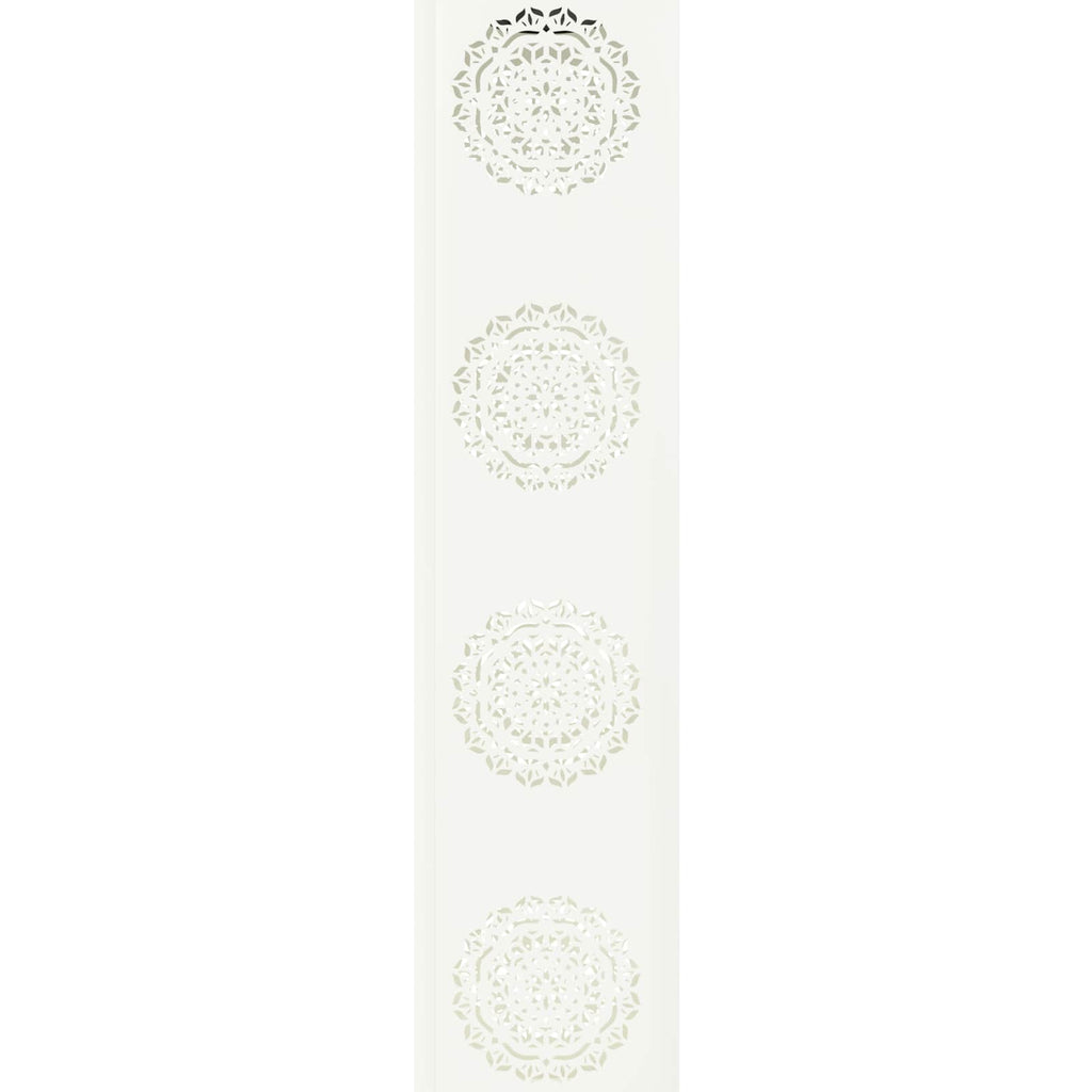 vidaXL Słoneczna LED lampa na ścieżkę 2 pcs Biały