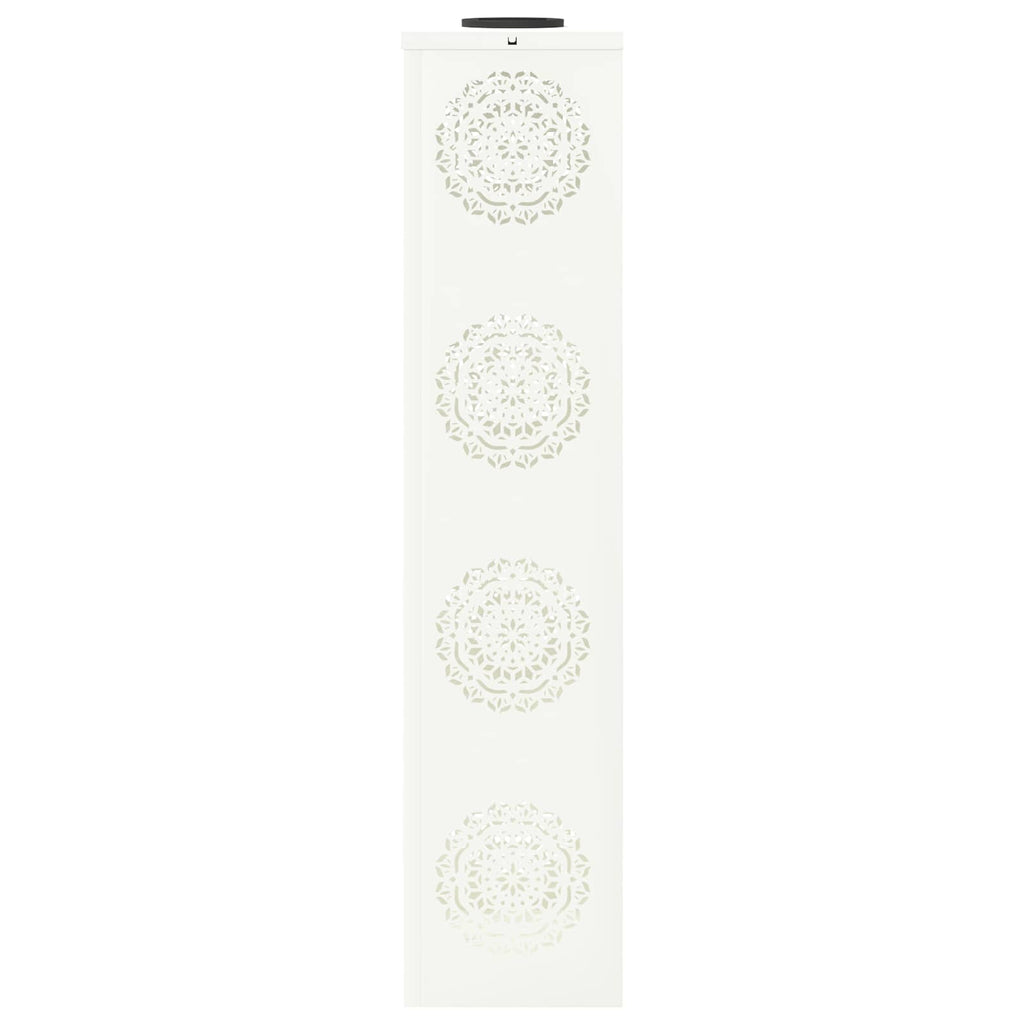 vidaXL Słoneczna LED lampa na ścieżkę 2 pcs Biały