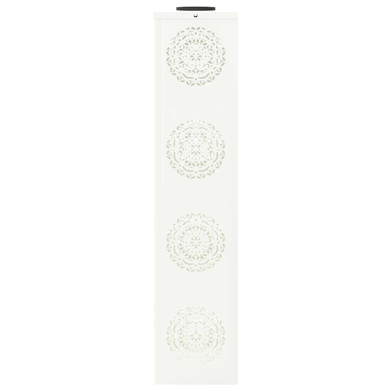 vidaXL Słoneczna LED lampa na ścieżkę 2 pcs Biały