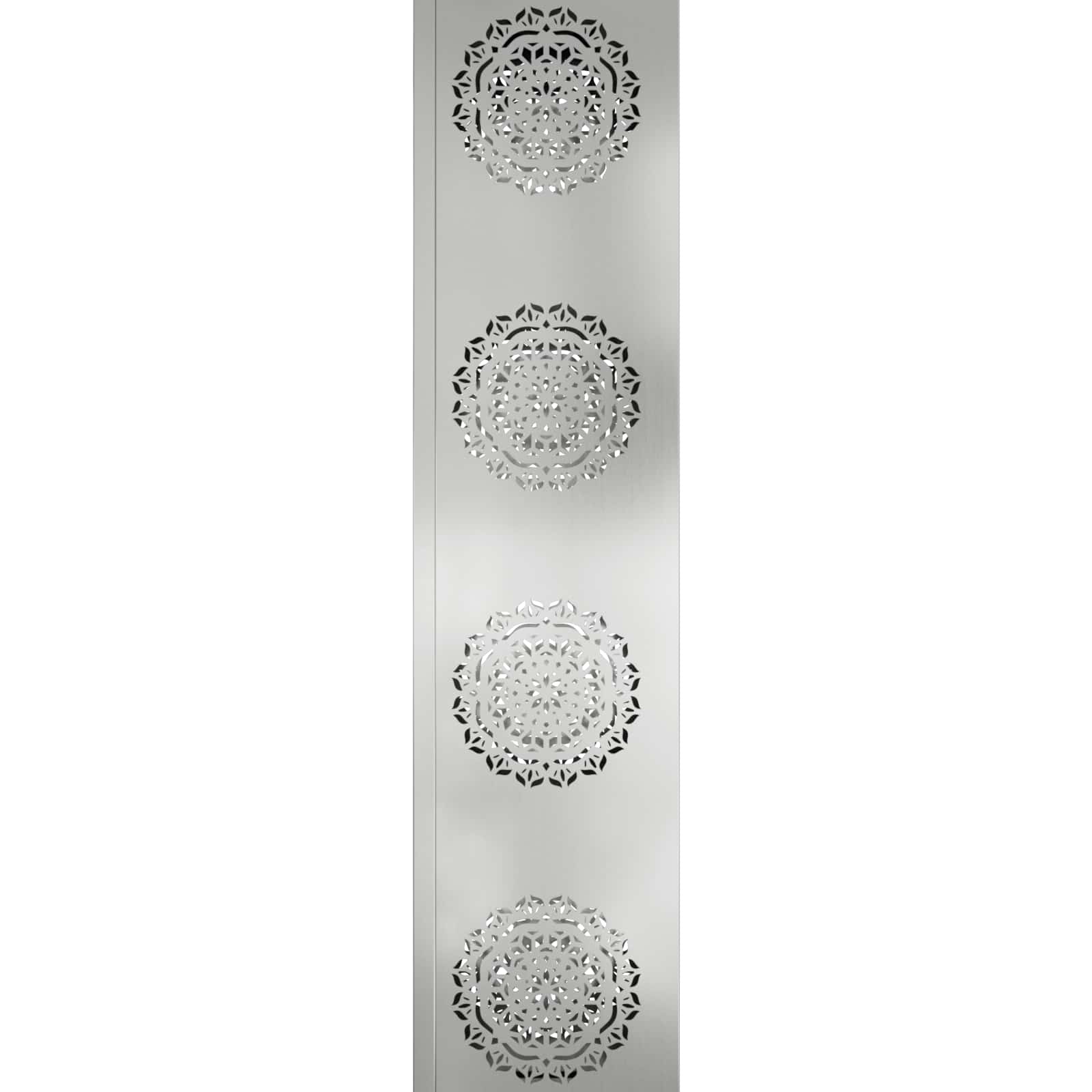 vidaXL Słoneczna LED lampa na ścieżkę 2 pcs Srebrny Stal ocynkowana