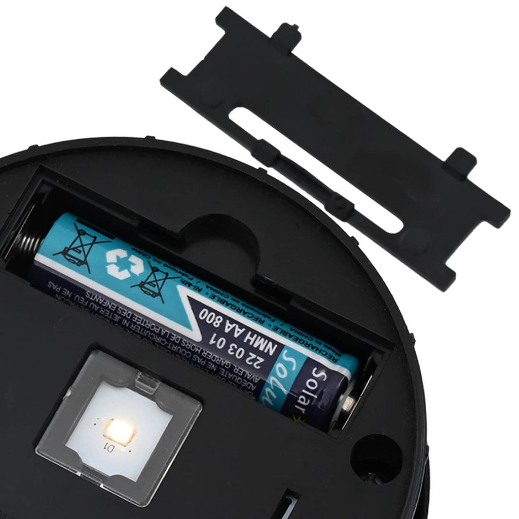 vidaXL Słoneczna LED lampa na ścieżkę 2 pcs Biały