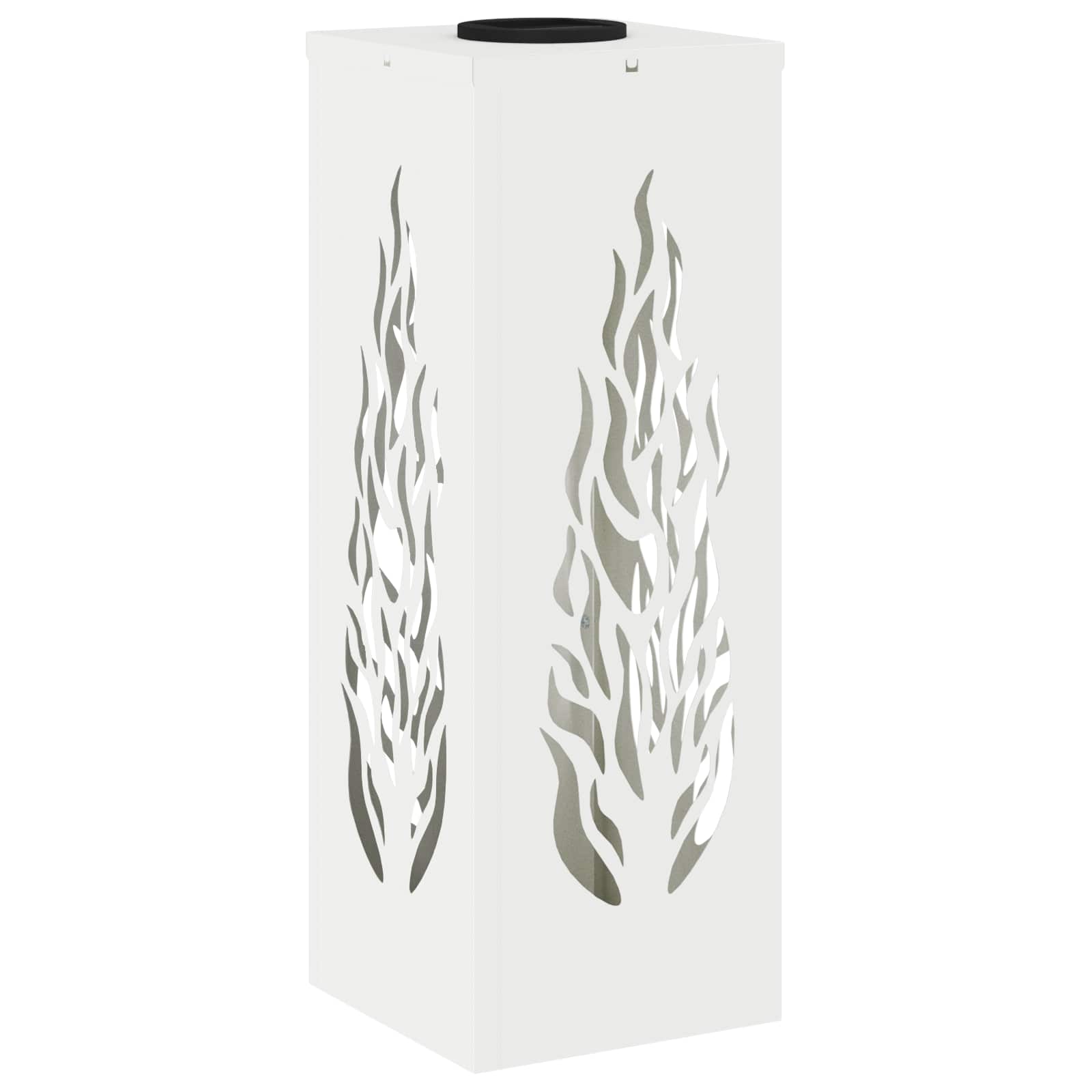 vidaXL Słoneczna LED lampa na ścieżkę 2 pcs Biały