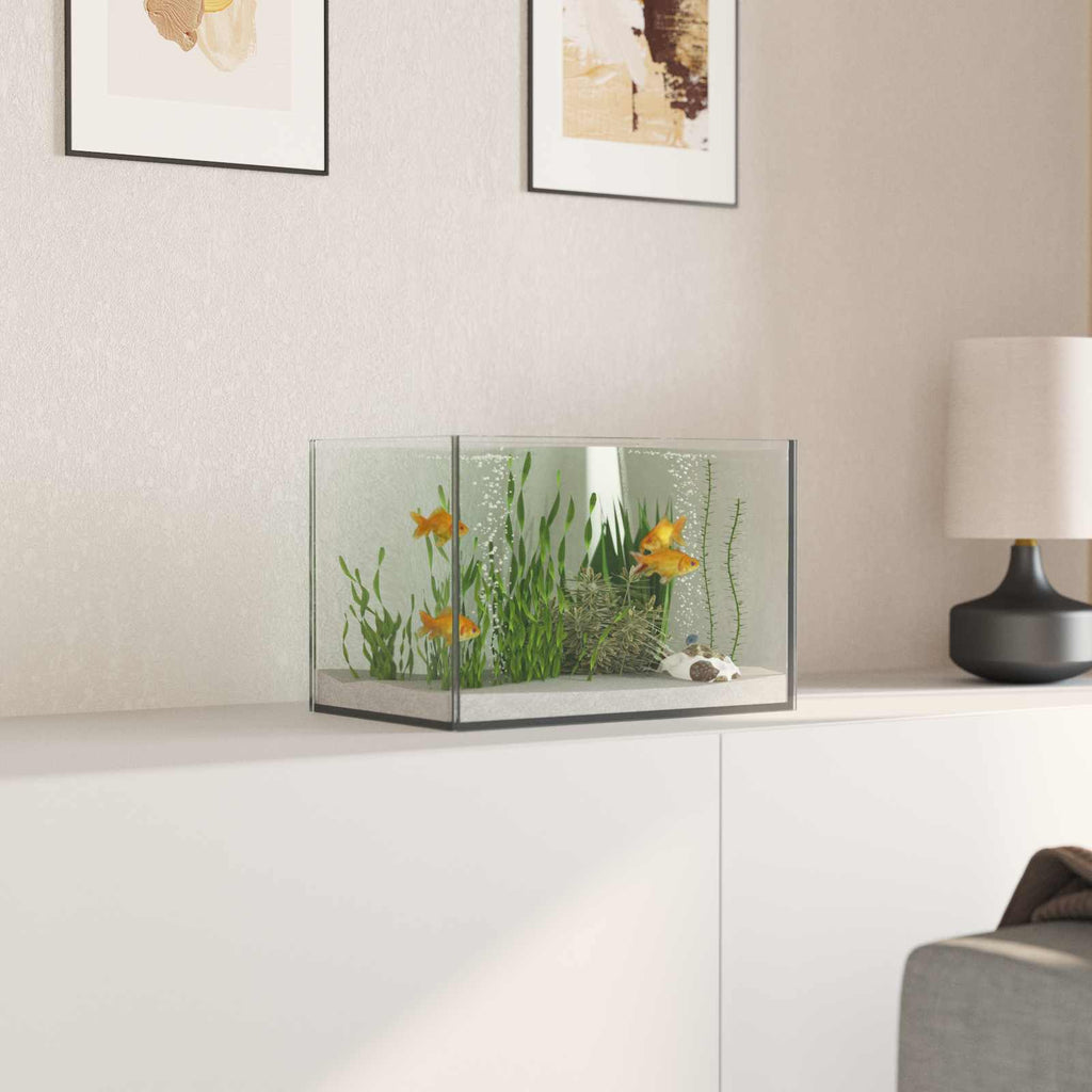 vidaXL Akwarium z przechowywaniem przezroczysty 30 x 20 x 20 cm Szkło