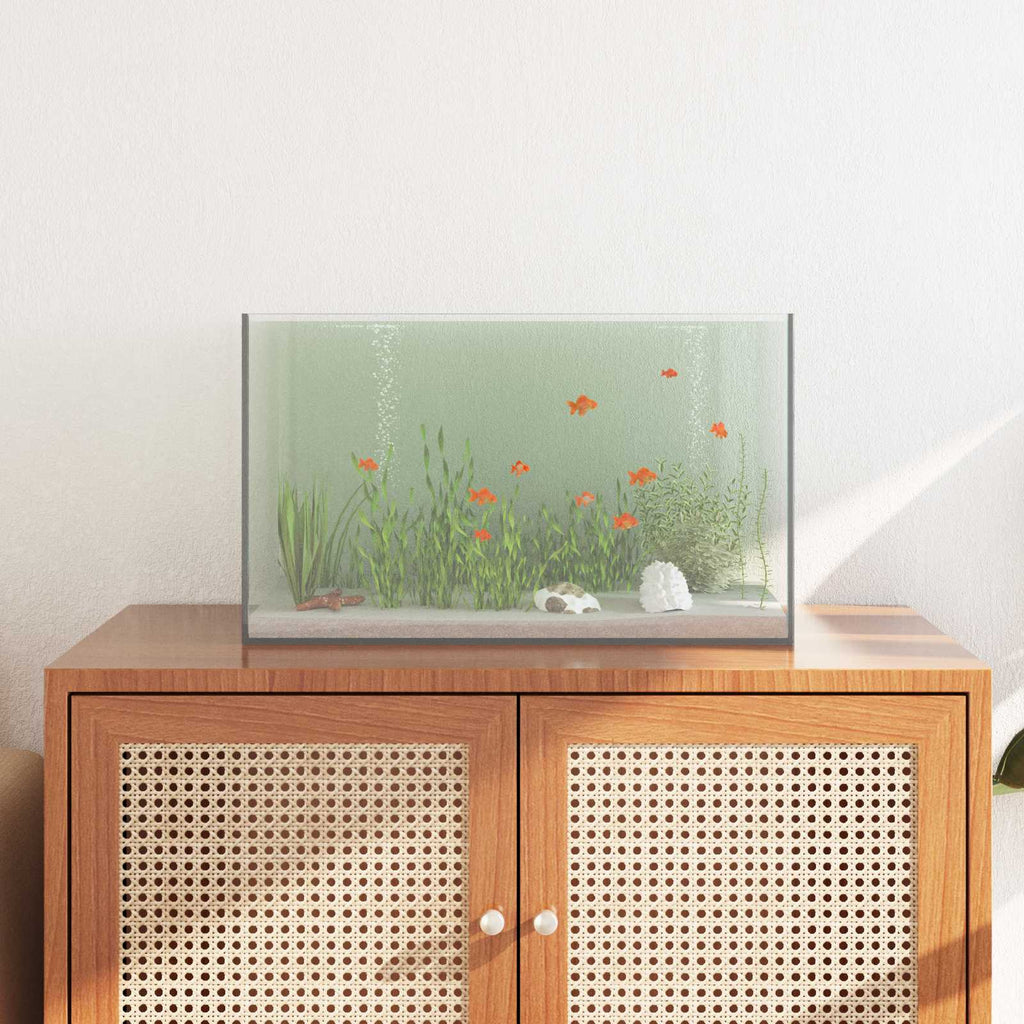 vidaXL Akwarium z przechowywaniem przezroczysty 50 x 30 x 30 cm Szkło