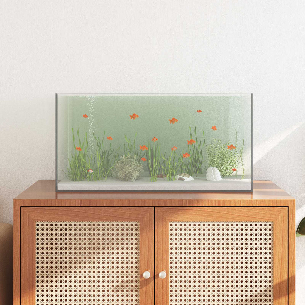 vidaXL Akwarium z przechowywaniem przezroczysty 60 x 30 x 30 cm Szkło