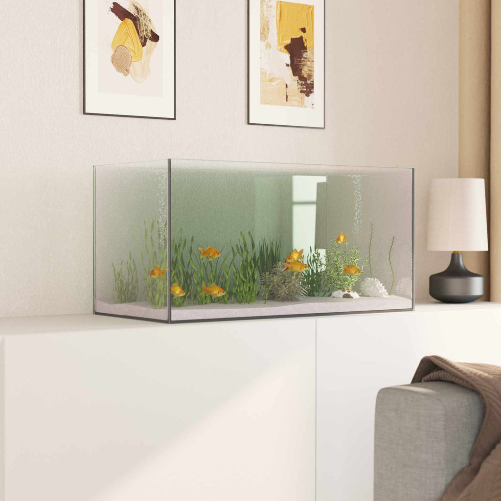vidaXL Akwarium z przechowywaniem przezroczysty 60 x 30 x 30 cm Szkło