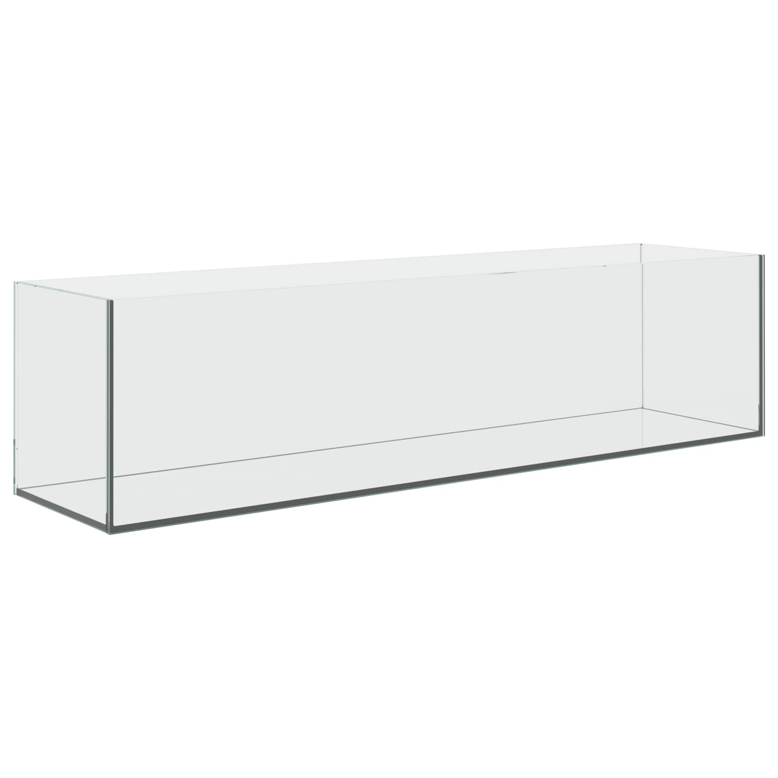 vidaXL Akwarium z przechowywaniem przezroczysty 80 x 20 x 20 cm Szkło
