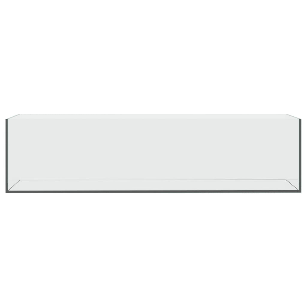 vidaXL Akwarium z przechowywaniem przezroczysty 80 x 20 x 20 cm Szkło