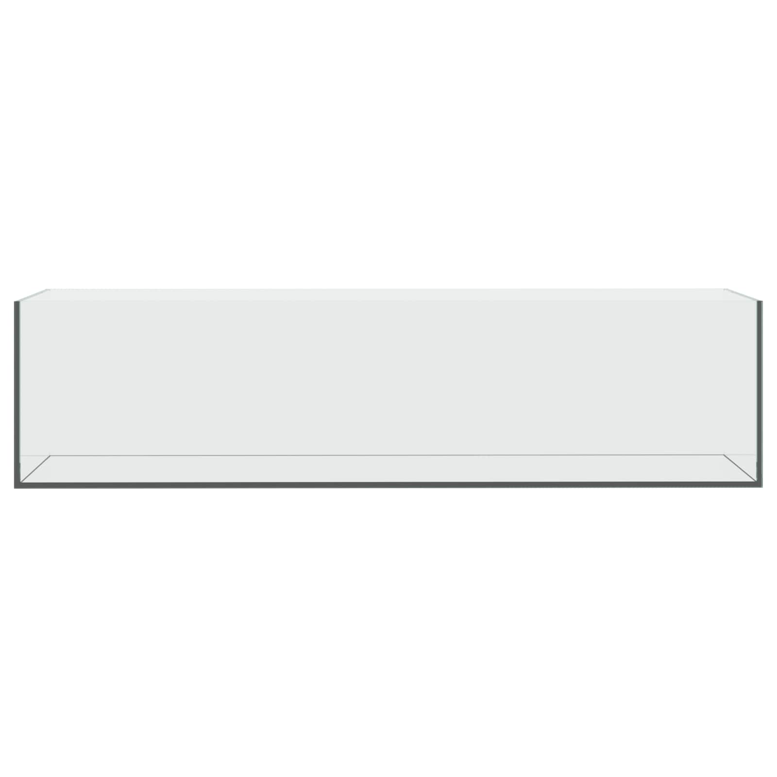 vidaXL Akwarium z przechowywaniem przezroczysty 80 x 20 x 20 cm Szkło