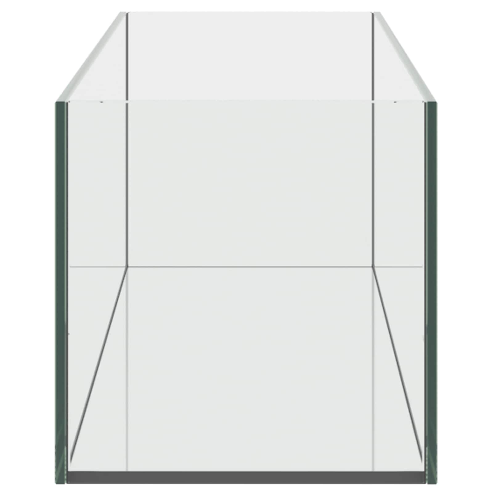 vidaXL Akwarium z przechowywaniem przezroczysty 80 x 20 x 20 cm Szkło
