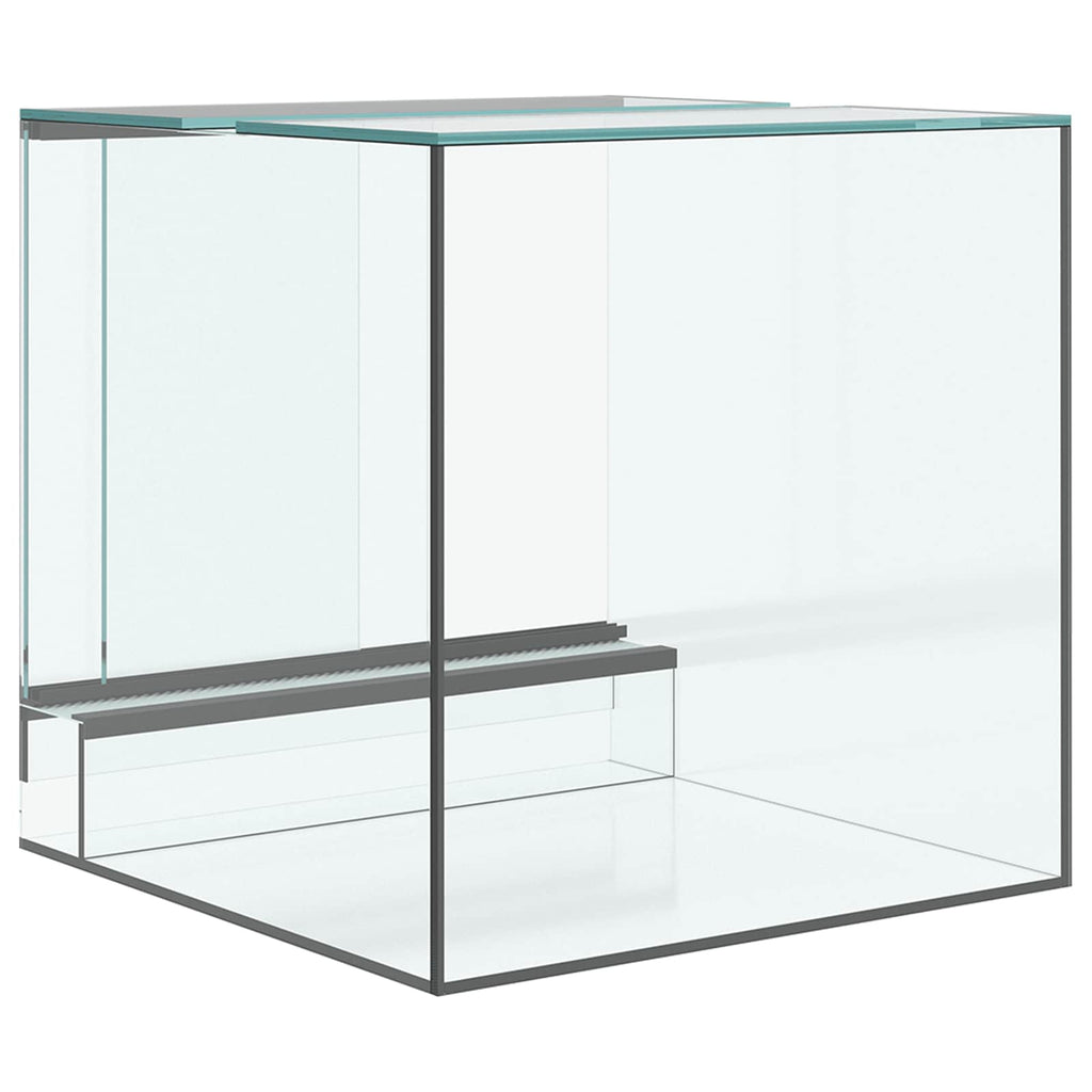 vidaXL Terrarium z przechowywaniem przezroczysty 30 x 30 x 30 cm Szkło