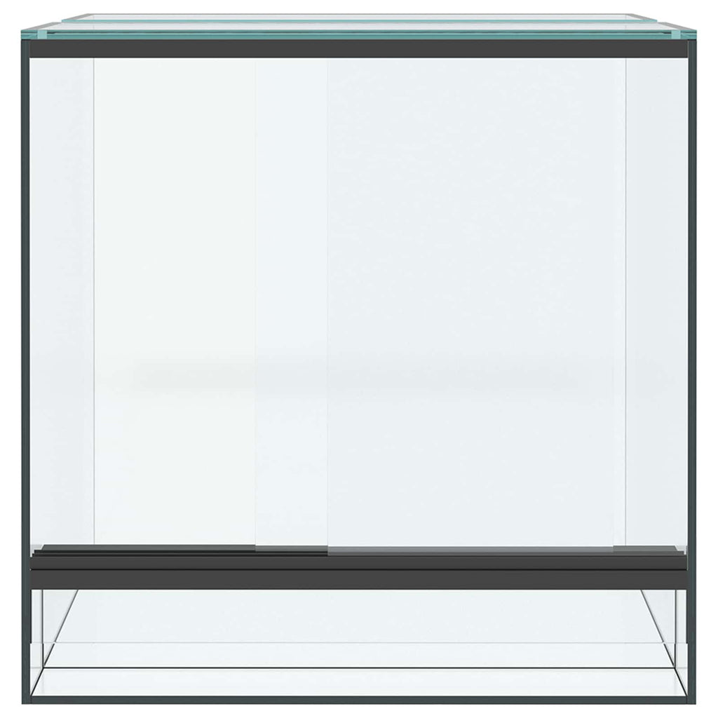 vidaXL Terrarium z przechowywaniem przezroczysty 30 x 30 x 30 cm Szkło
