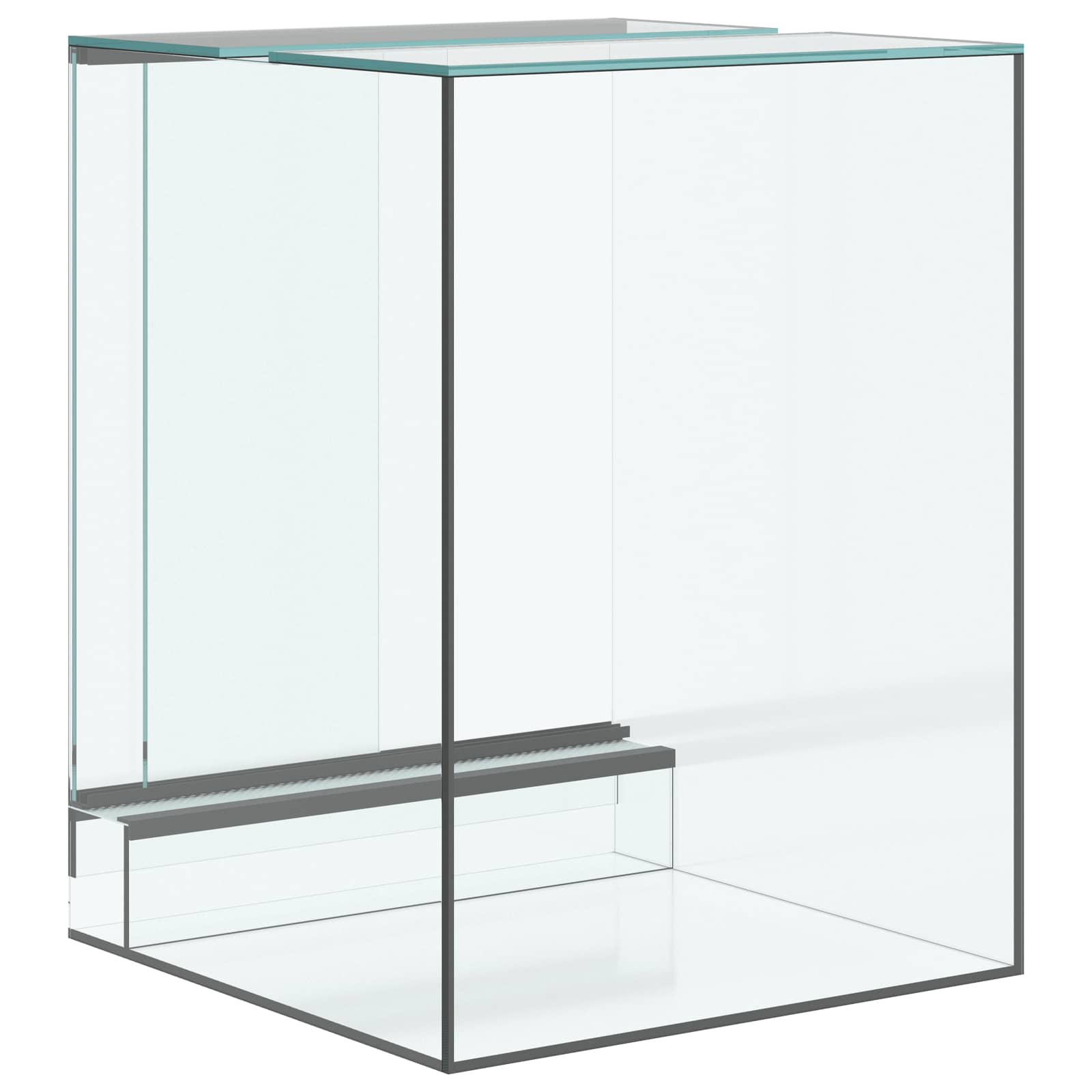 vidaXL Terrarium z przechowywaniem przezroczysty 30 x 30 x 40 cm Szkło