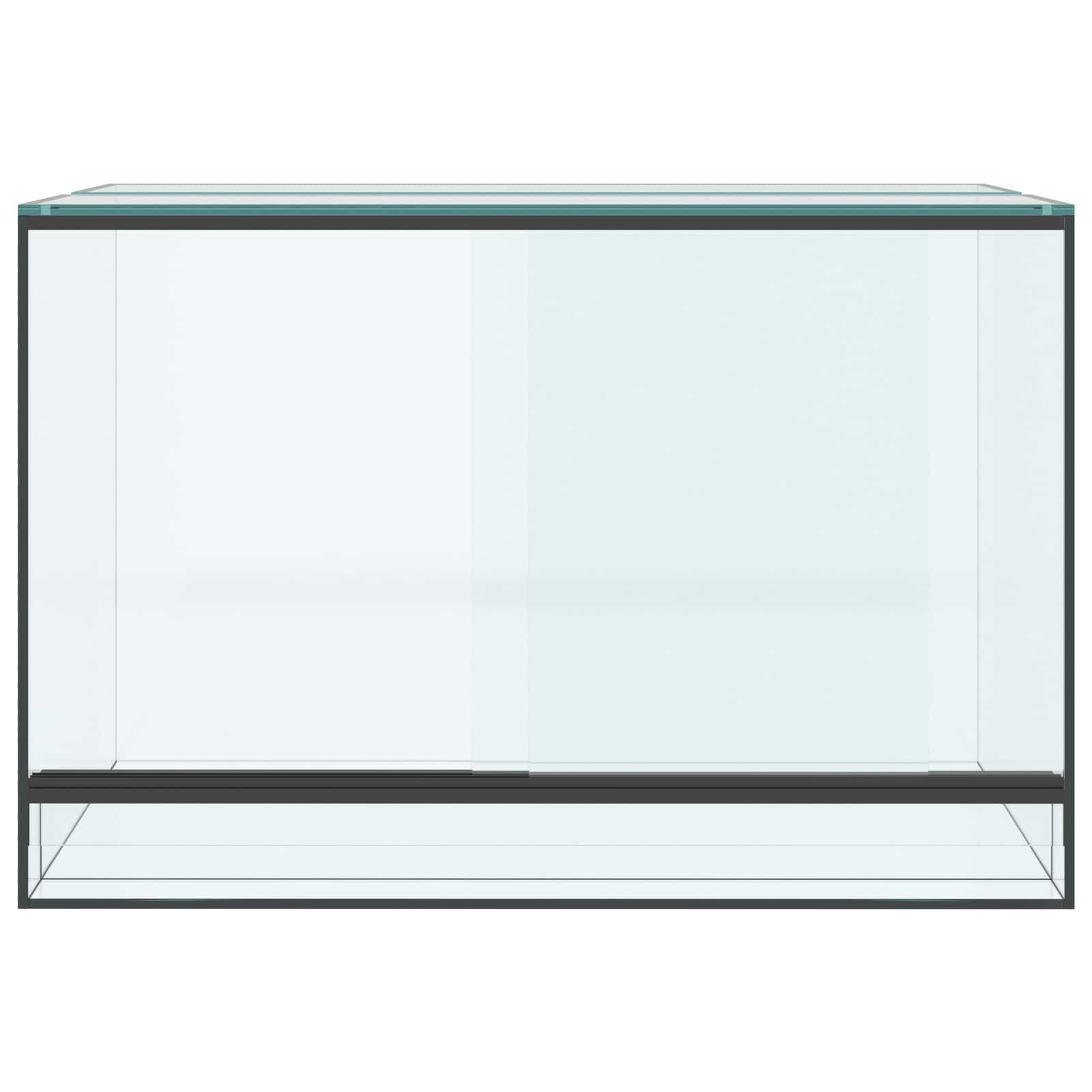 vidaXL Terrarium z przechowywaniem przezroczysty 60 x 40 x 40 cm Szkło