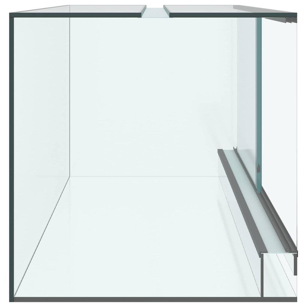 vidaXL Terrarium z przechowywaniem przezroczysty 80 x 40 x 40 cm Szkło