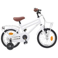 vidaXL Rower Dziecięcy 12 Cali dla dzieci w wieku 2-4 lata Biały