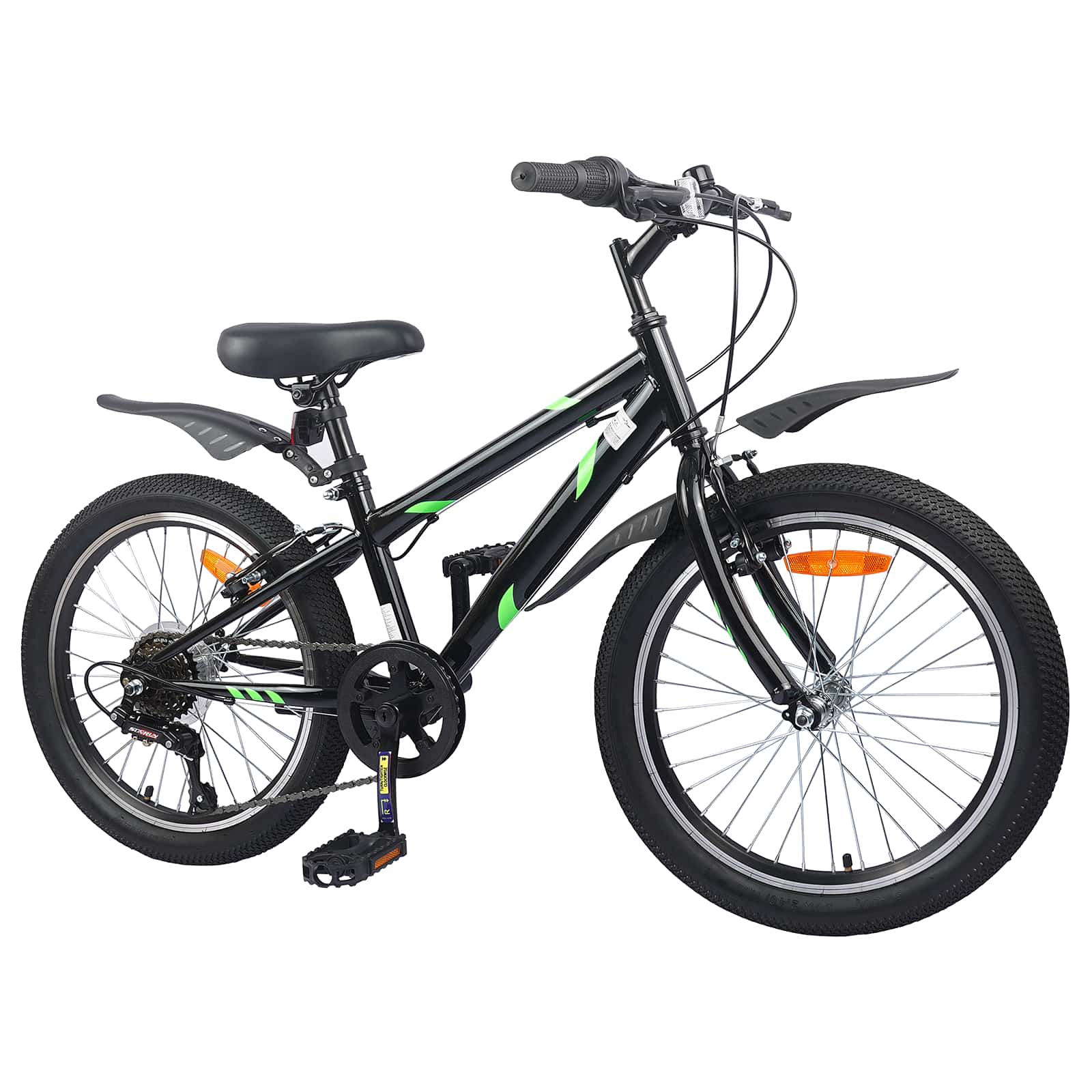 vidaXL Rower Dziecięcy 20 Cali 6-Speed dla dzieci w wieku 6-11 lat