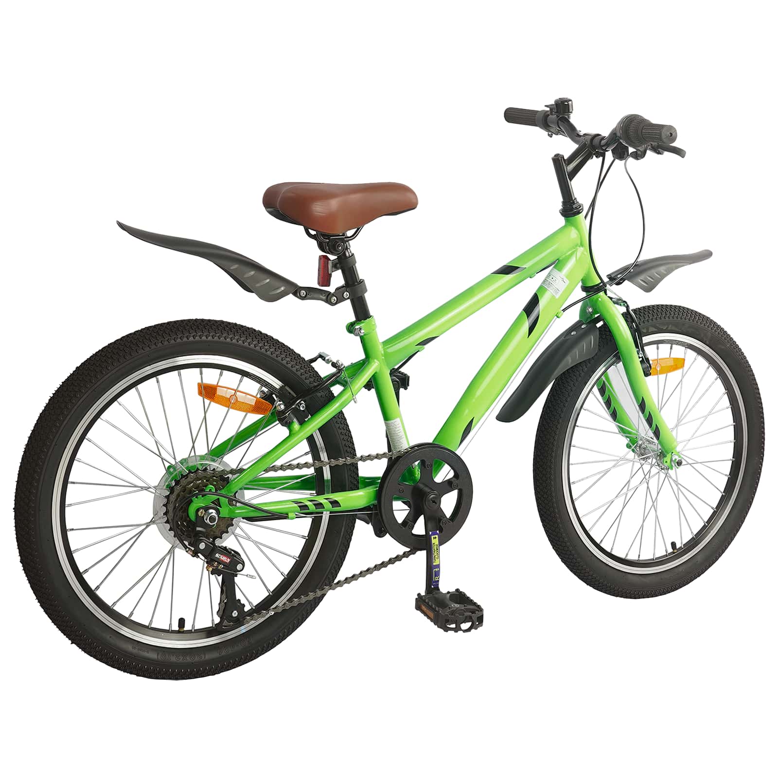 vidaXL Rower Dziecięcy 24 Cali 6-Speed dla dzieci w wieku 8-12 lat