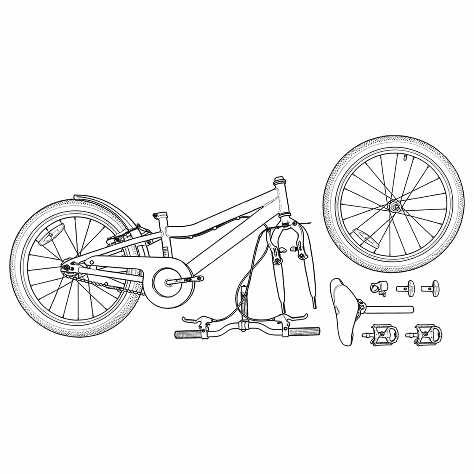 vidaXL Rower Dziecięcy 24 Cali 6-Speed dla dzieci w wieku 8-12 lat