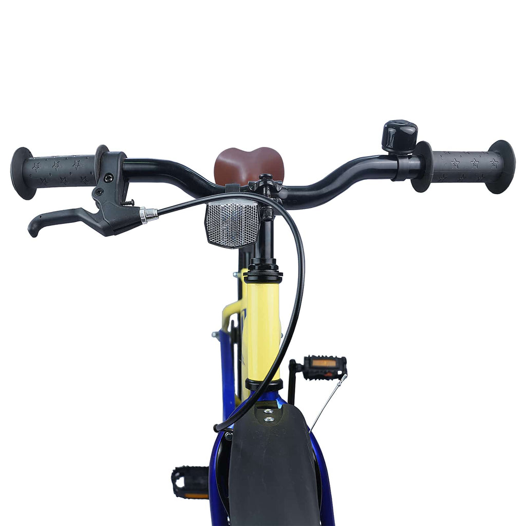 vidaXL Rower Dziecięcy 20 Cali dla dzieci w wieku 6-11 lat żółty